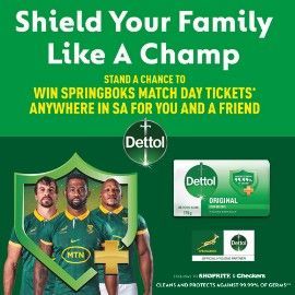 Dettol Springboks Shoprite and Checkers Competition